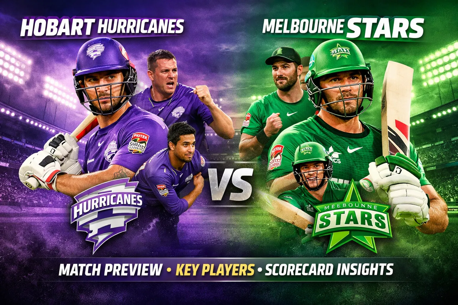 Hobart Hurricanes vs Melbourne Stars