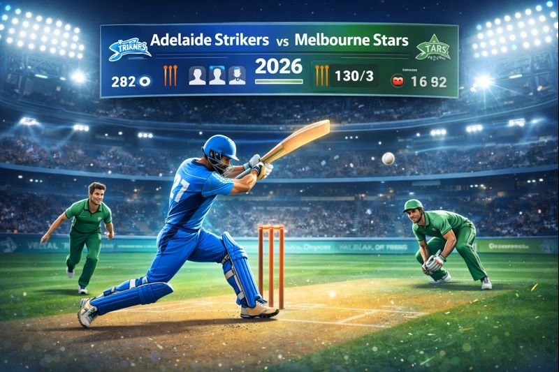 Adelaide Strikers vs Melbourne Stars Prediction 2026 – Expert Match Preview & Dream11 Tips